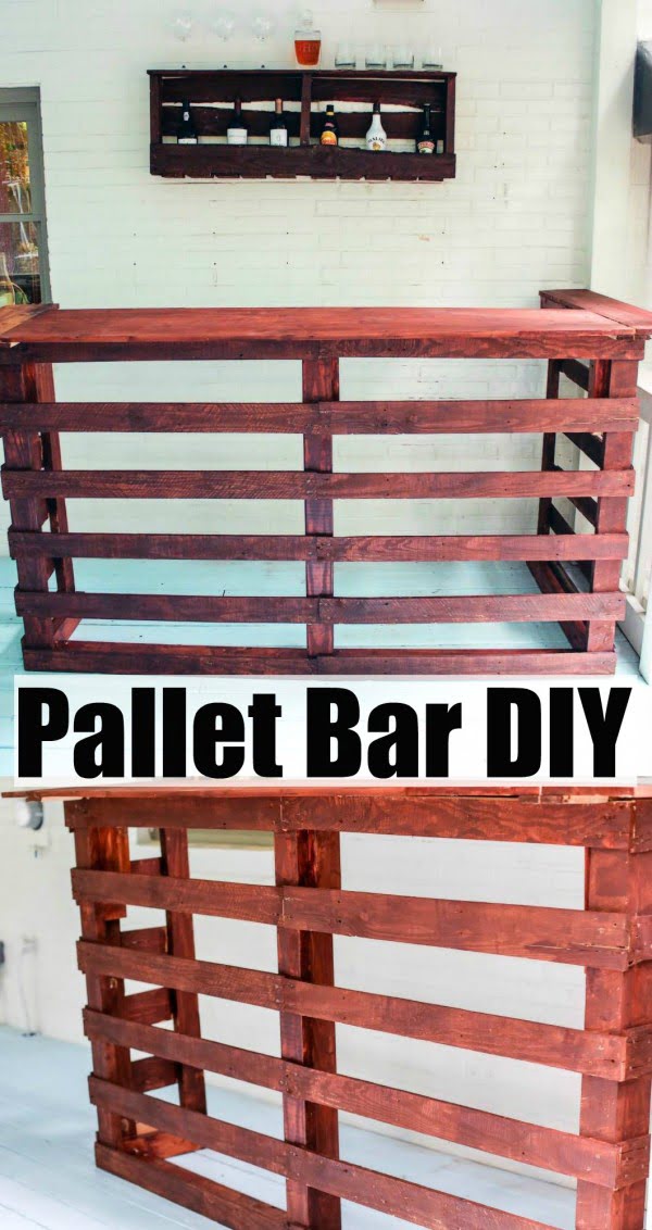 How to build a  pallet bar 