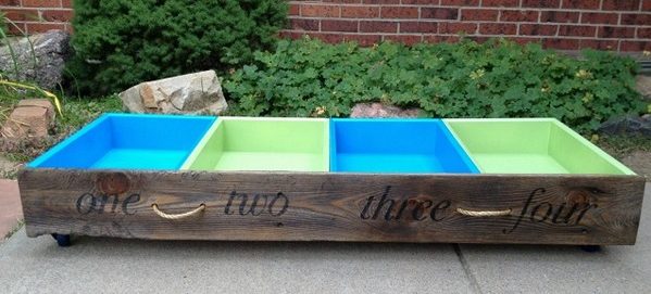 How to build DIY under the bed repurposed storage drawers 