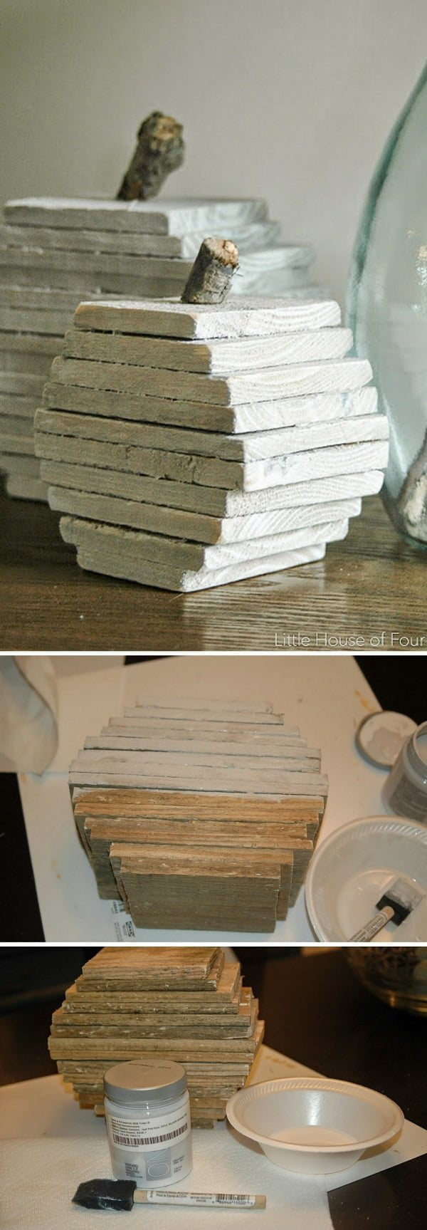 Check out the tutorial on how to make #DIY #rustic pallet pumpkins #woodworking #homedecor #fall