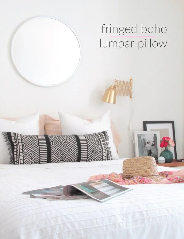 How to make a boho pillow HomeDecor