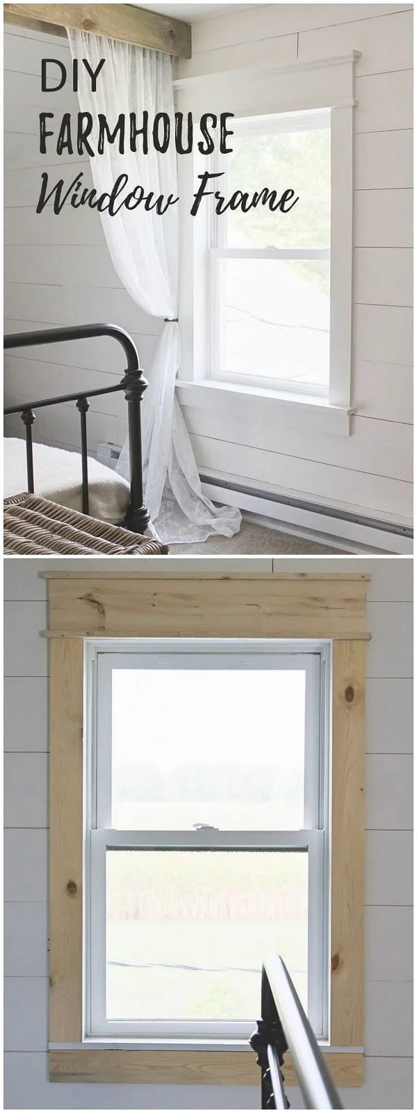 Easy idea on how to make a   window trim  