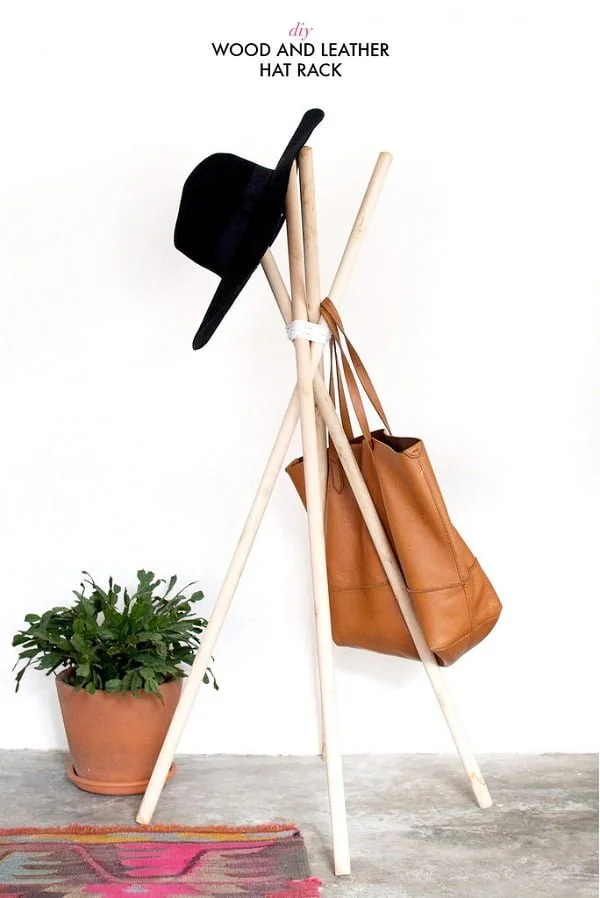 How to make a hat rack HomeDecor