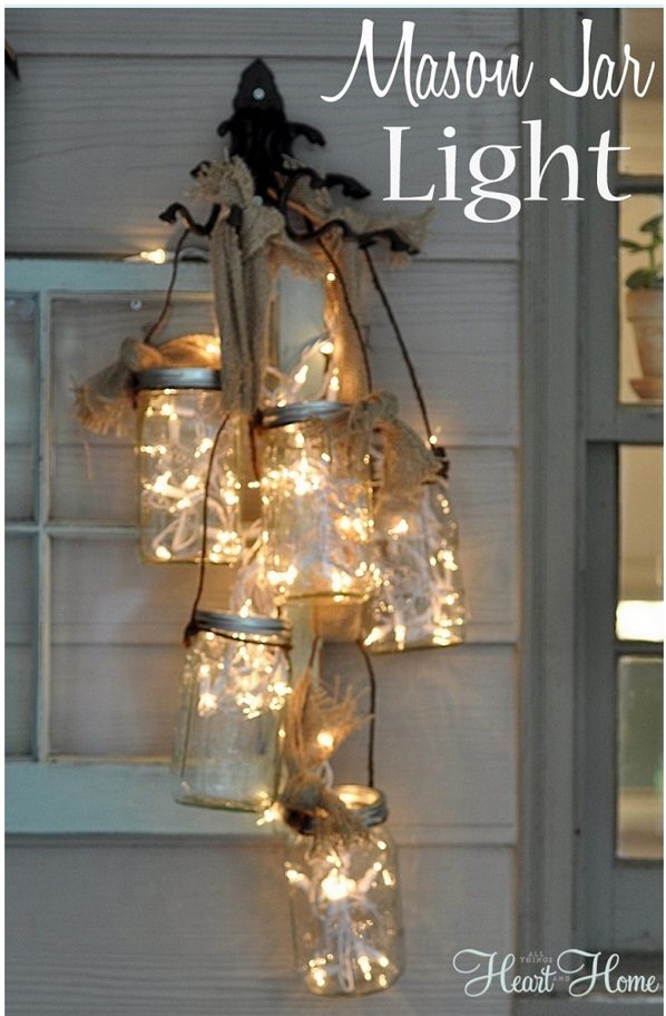 Check out this easy  idea for  lights that you can make and   