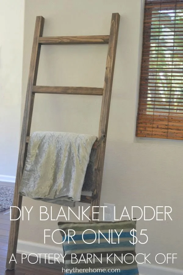 How to make a blanket ladder HomeDecor