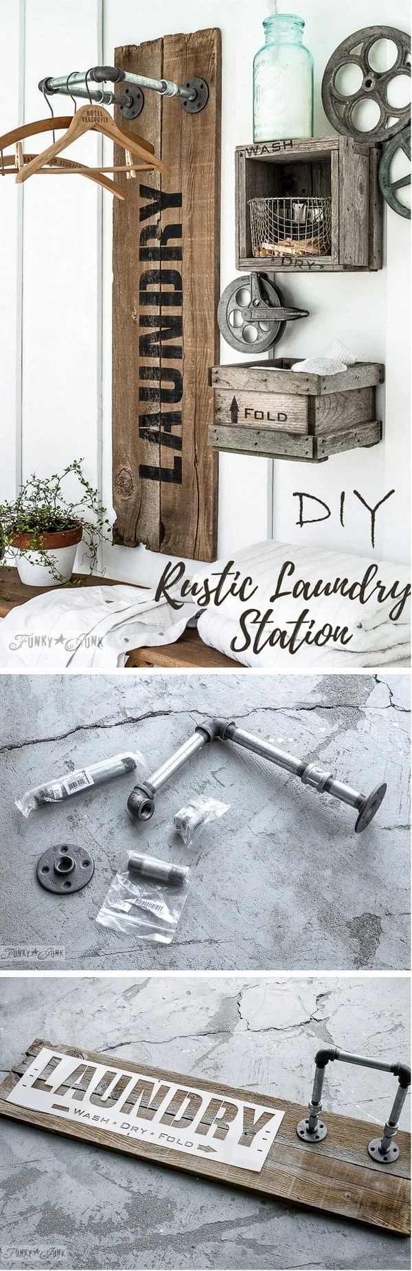 How to make a laundry station on a