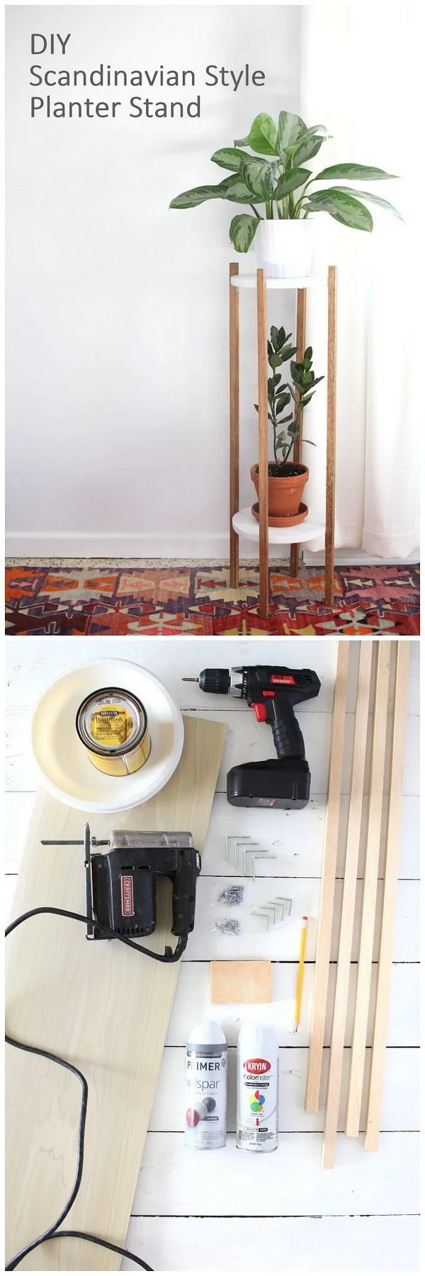 How to make a planter stand style