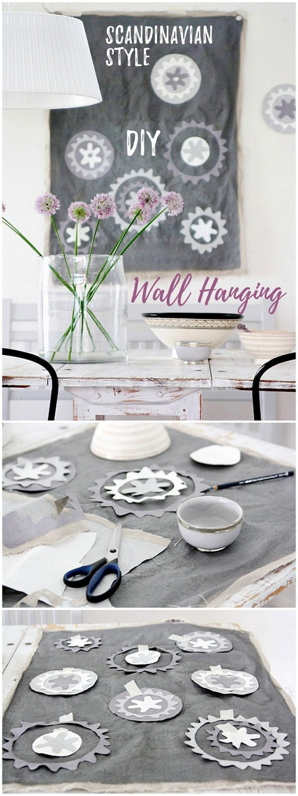 How to make a   style wall hanging    
