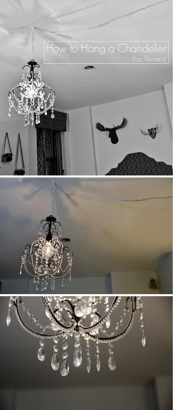 How to hang chandeliers for s
