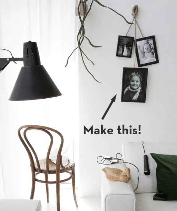 How to make a Scandinavian style picture frame