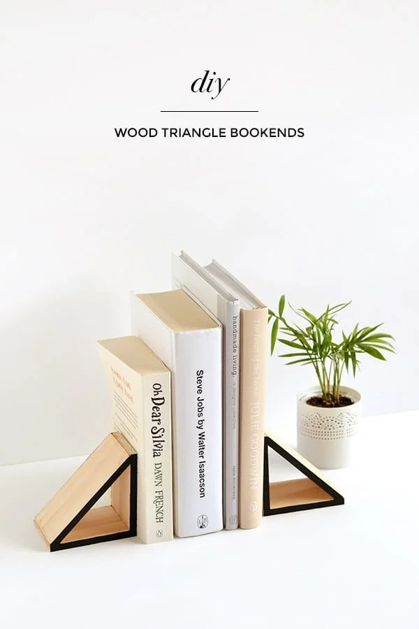 How to make bookend triangles for