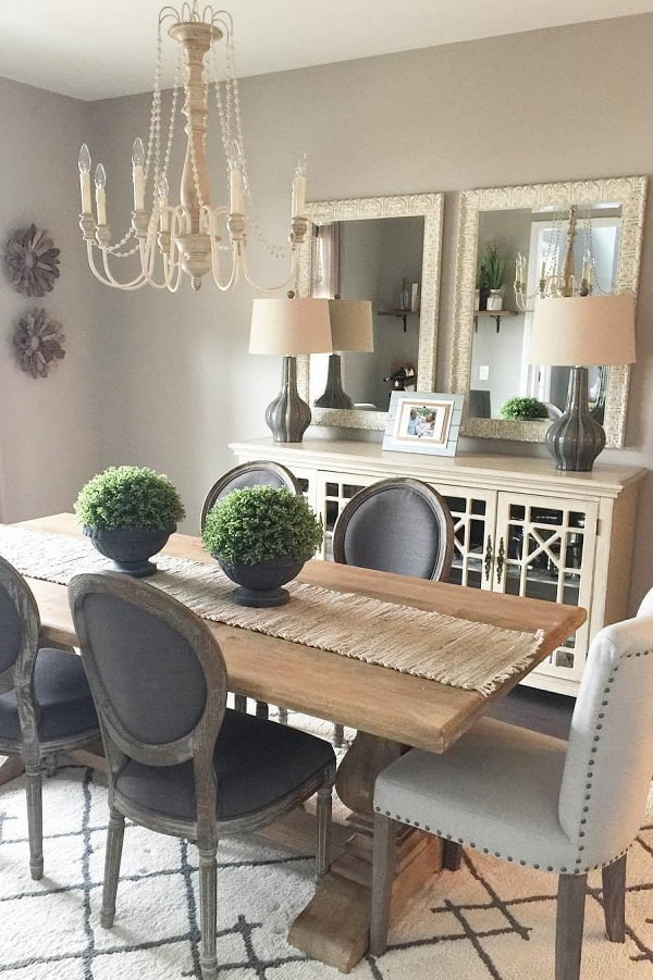 dining room coastal decor