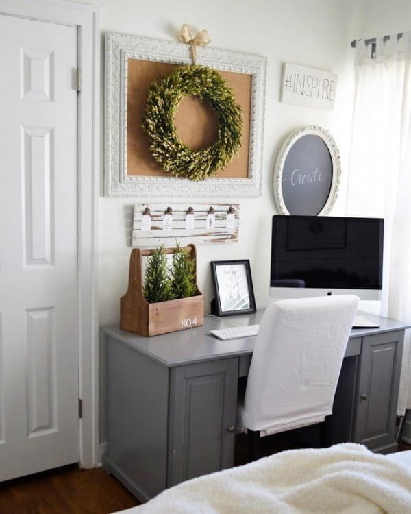 100 Charming Farmhouse Office Decor Ideas for Your Home