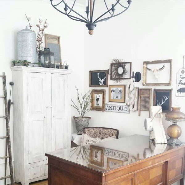 100 Charming Farmhouse  Office  Decor  Ideas for Your Home