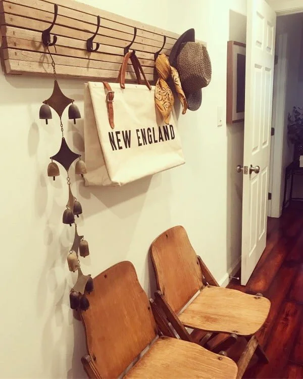 30 Most Impressive DIY Makeovers of Flea Market Finds - Check out this   flip of a hat rack   