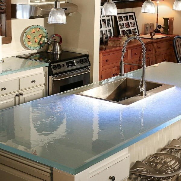 Glass Countertops - Are They Worth the Risk?