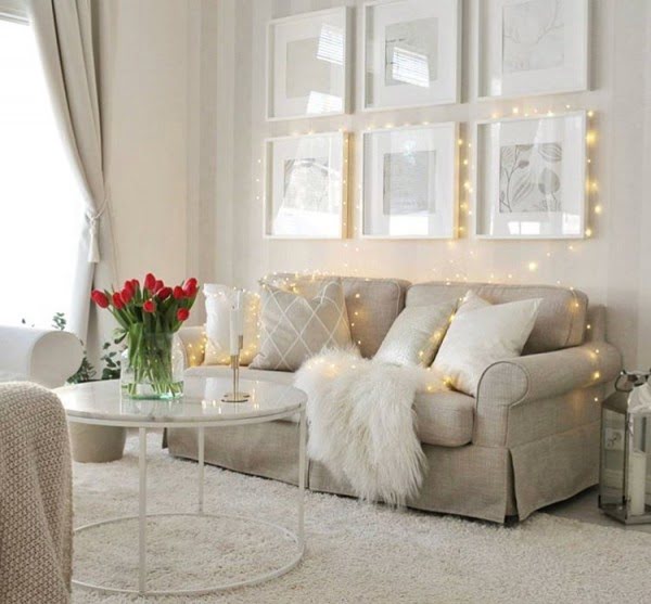 Neutral Palette Living Room Ideas  