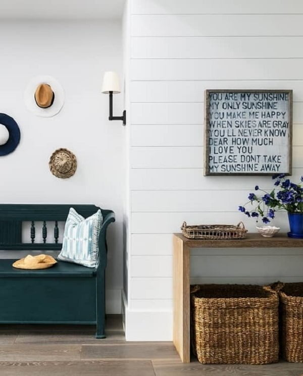 Awesome unique wall art and the  coastal look 