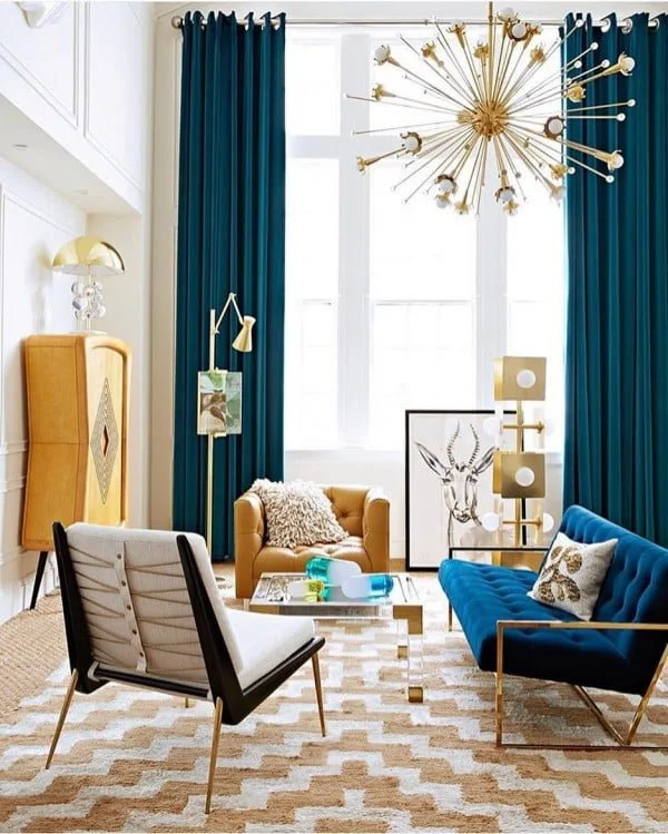 Modern Bright Floors and Somber Walls