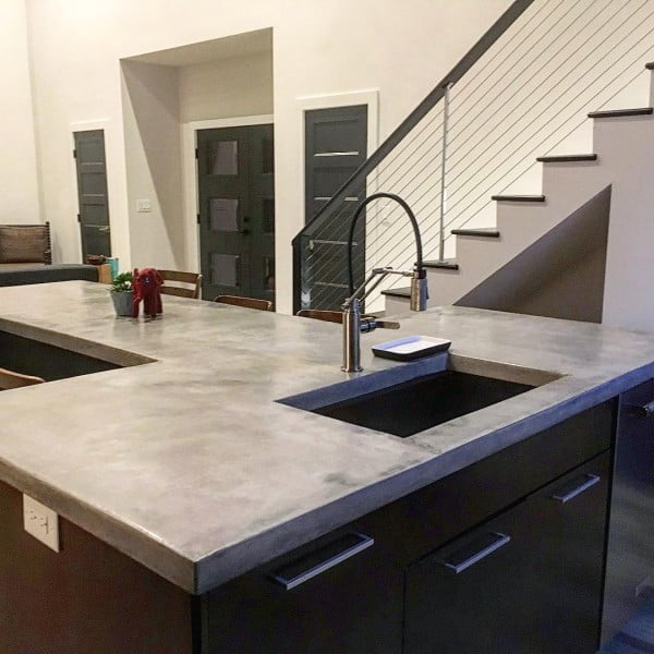 Concrete Countertops In The Kitchen Pros And Cons