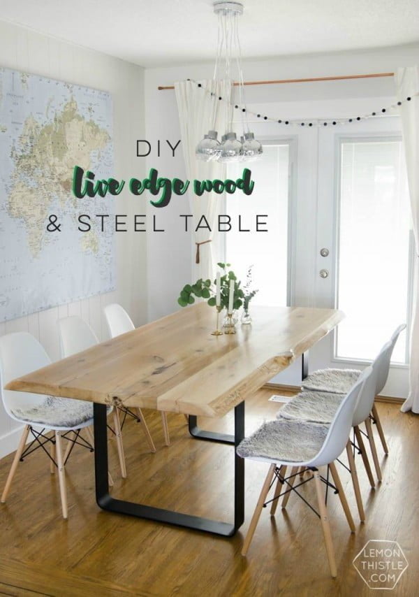  live edge table  