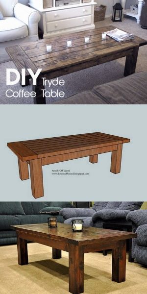 77 DIY Coffee Table Ideas on a Budget