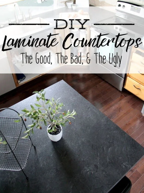 20 Easy Countertop DIY Tutorials to Revamp Your Kitchen - Check out the tutorial on how to make a  laminate kitchen countertop. Looks easy enough!  