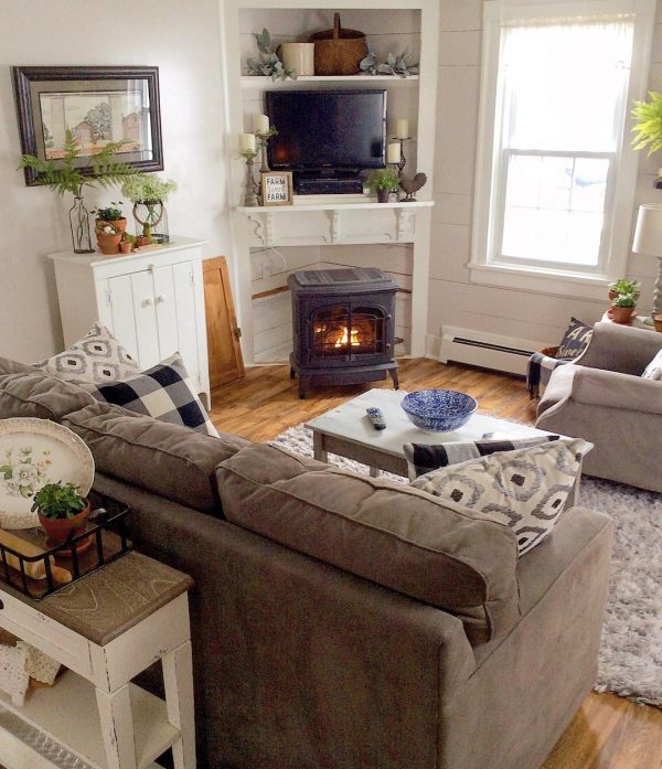 100 Charming Farmhouse Living Room Ideas to Try at Home