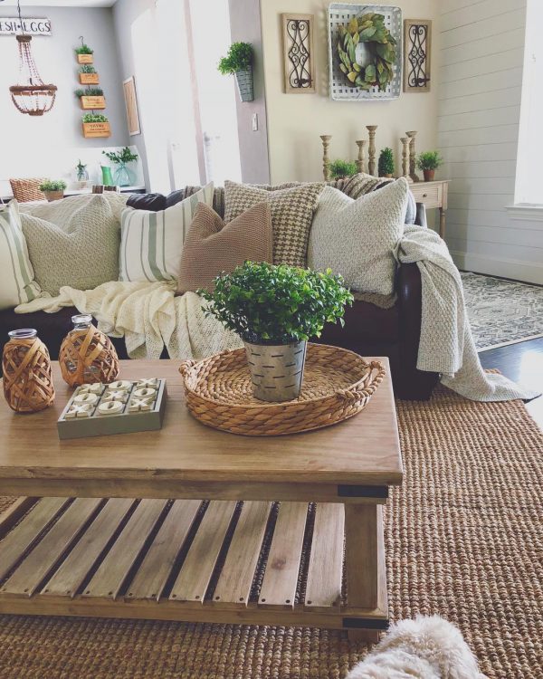 100 Charming Farmhouse Living Room Ideas to Try at Home