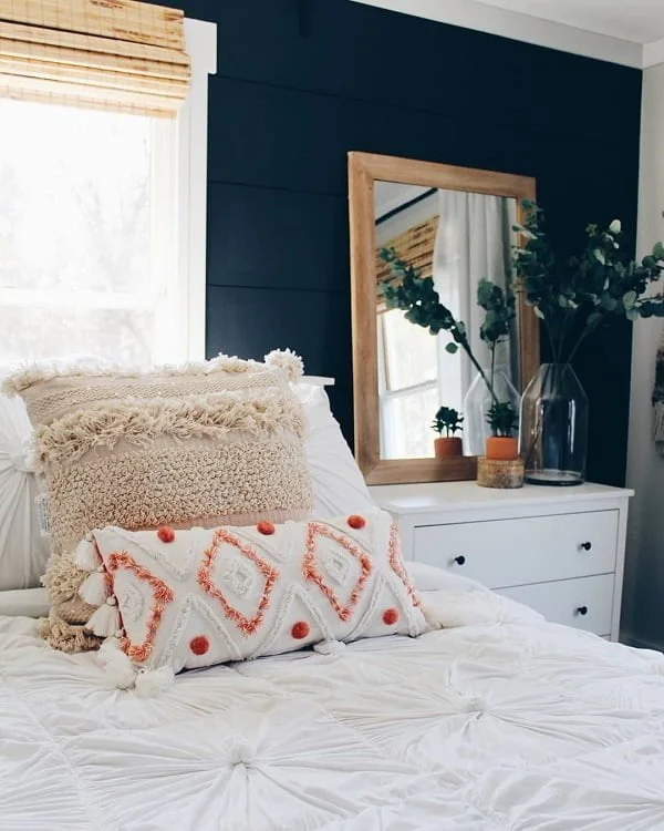  decor idea with lacquered hardwood floors and a retro railway station clock. Love it!   