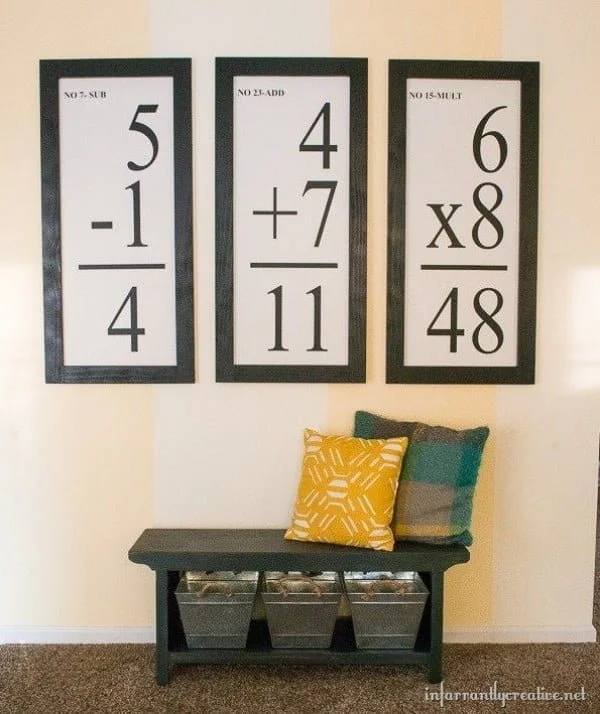 Check out the tutorial on how to make a DIY bench. Looks easy enough!