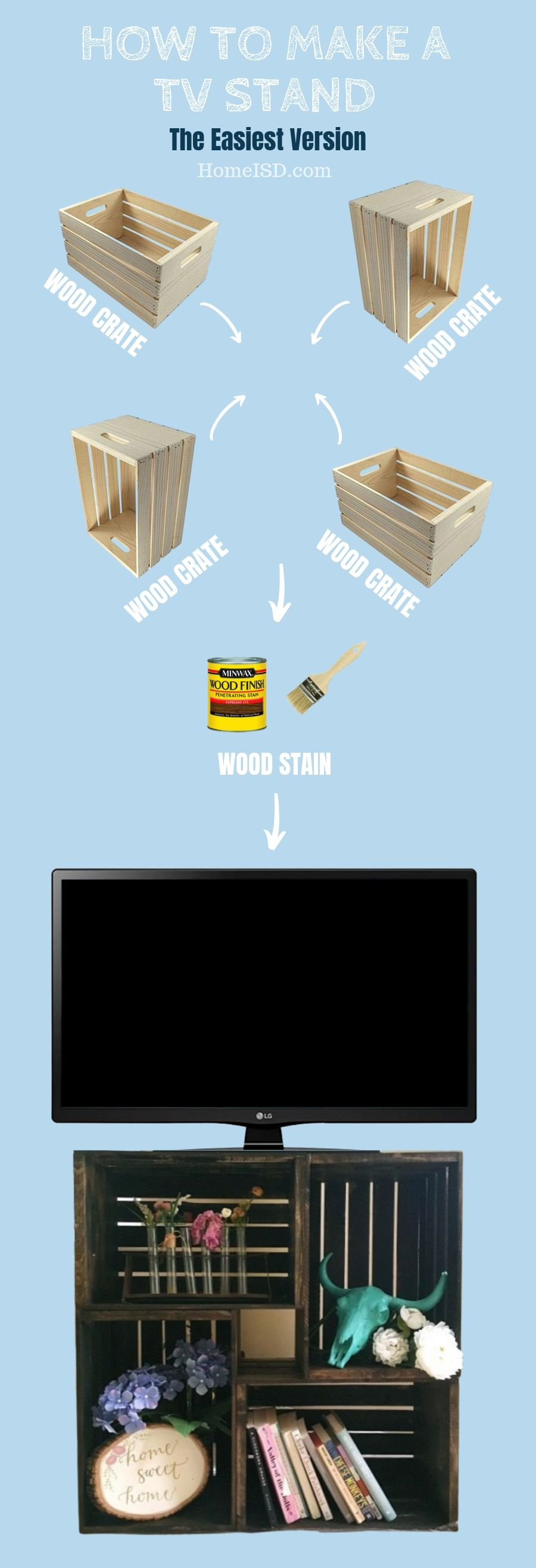 how to make a tv stand