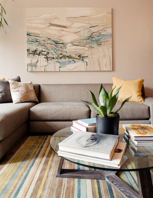 Decorate with a Glass Top Rustic Coffee Table #homedecor