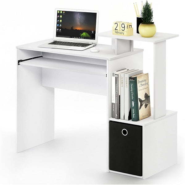 small white desk
