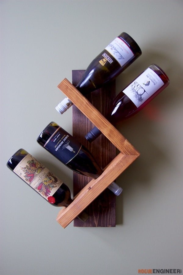 How to make a #DIY DIY Wine Bottle Holder #homedecor