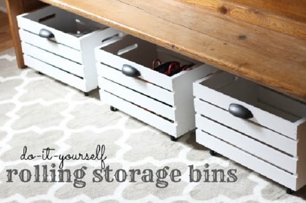 Rolling Storage Bins