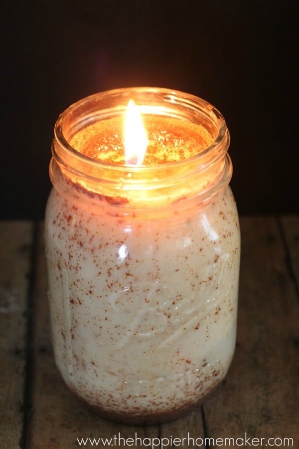 How to make  lovely cinnamon candles 