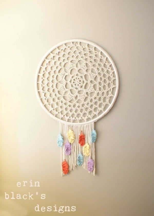 crochet dreamcatcher 