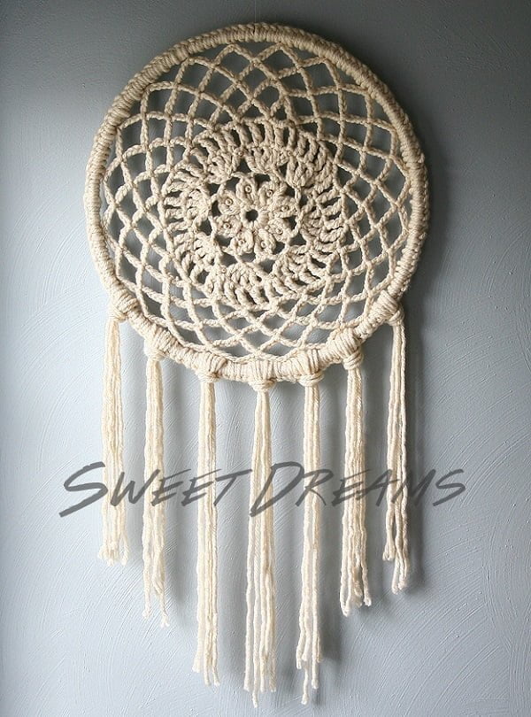 crochet dreamcatcher 