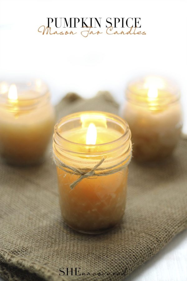 How to make  aromatic Mason jar candles 