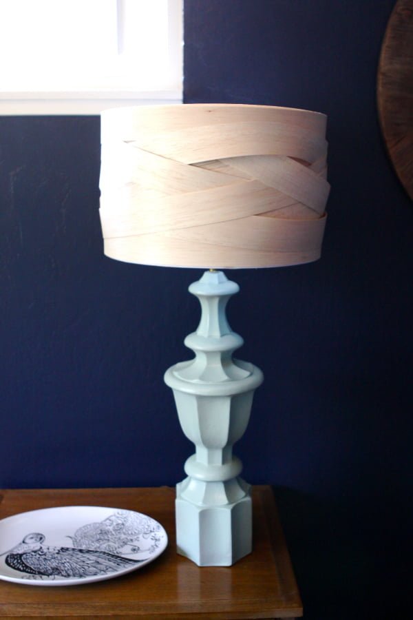 How to make a balsa wood  lampshade 