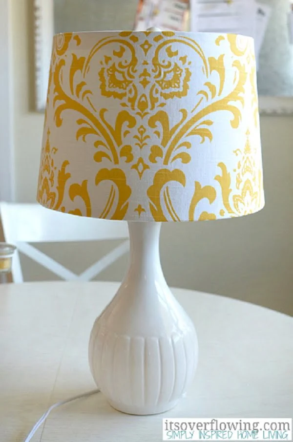 How to make a vivacious  makeover lampshade 