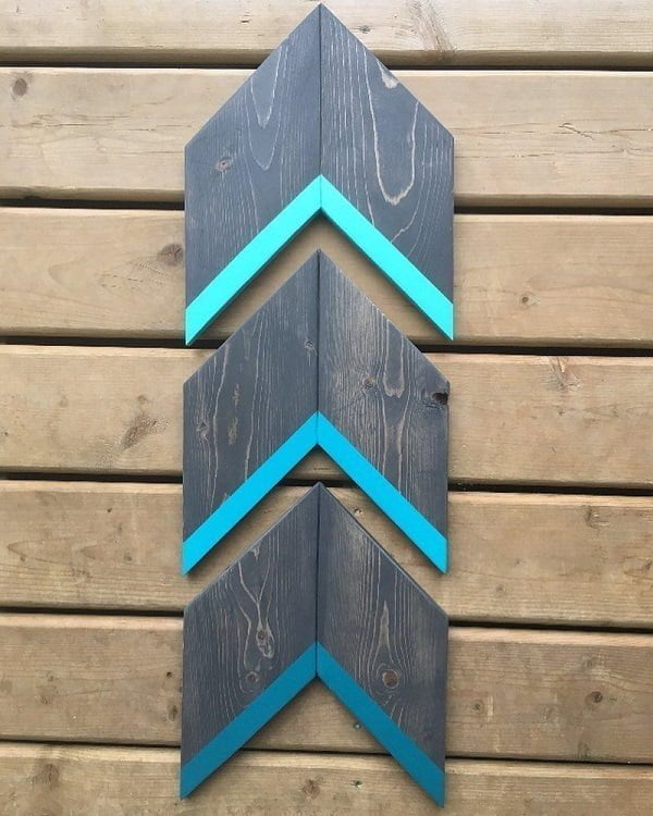 Arrow pallet art idea  