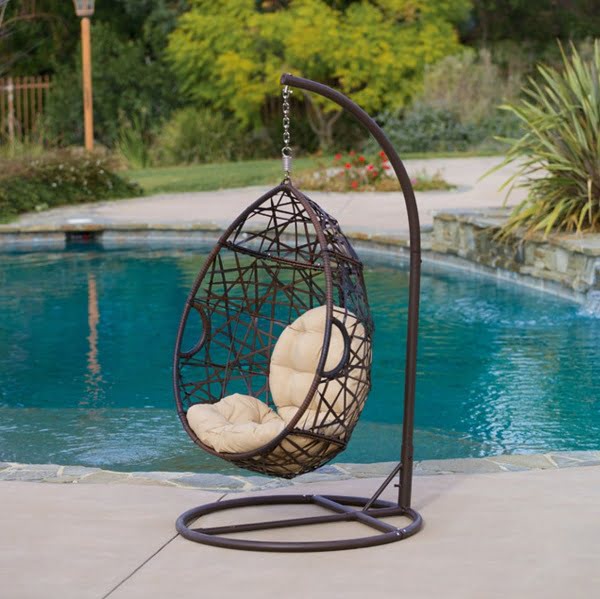 Berkley outdoor lounge egg swing chair