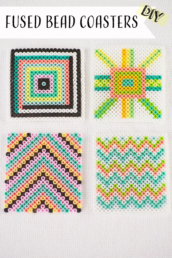 How to make bead coasters