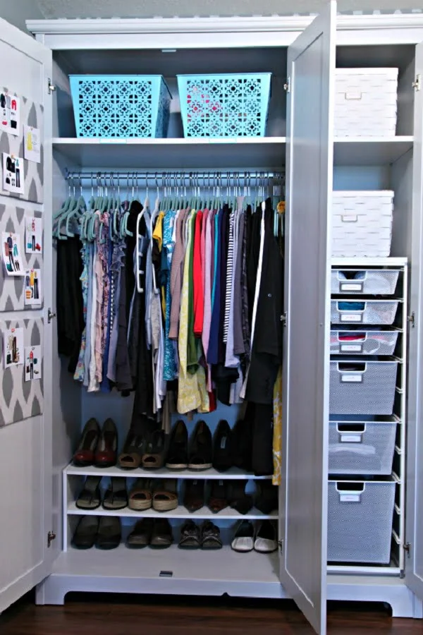 How to do  closet reorganizing  