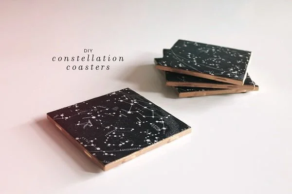 How to make constellation coasters