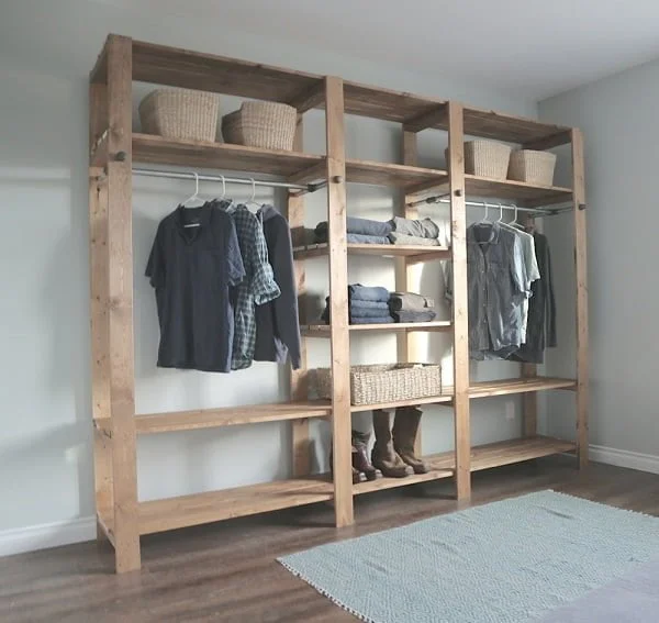 How to build a  industrial closest storage system  
