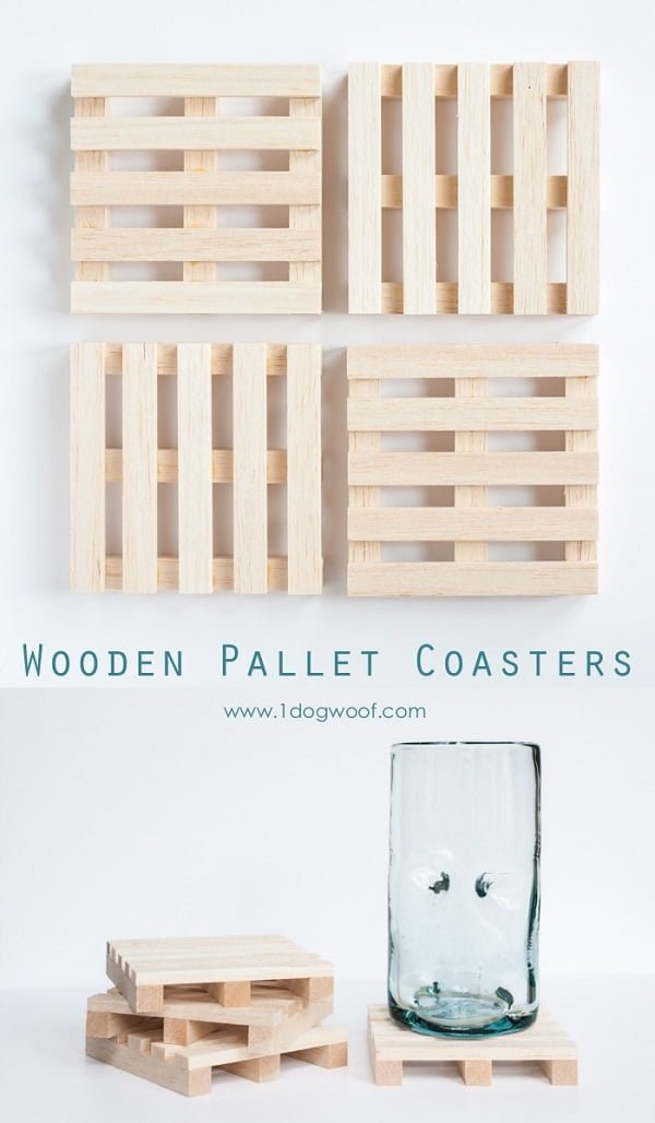 How to make  mini pallet coasters 