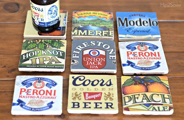 How to make beer coasters