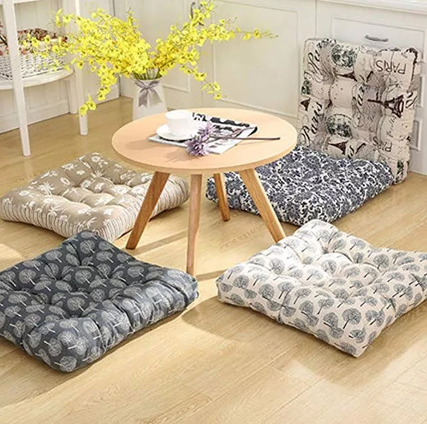 Japanese floor pillow cushion